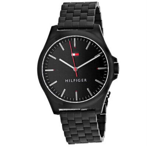 Tommy Hilfiger Men`s Barclay Black Dial Watch - 1791714