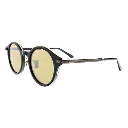 Jimmy Choo Nick/s 02M2 Black/gold Round Sunglasses