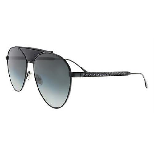 Jimmy Choo Ave/s 807 Black Aviator Sunglasses