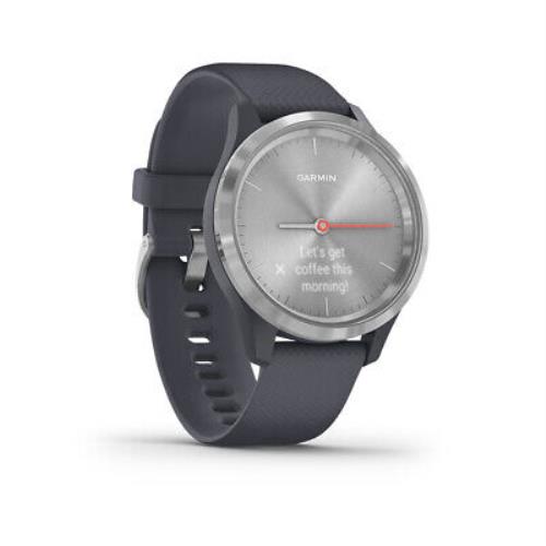 Garmin Vivomove 3S Watch Silver Wristband: Silver - Silicone
