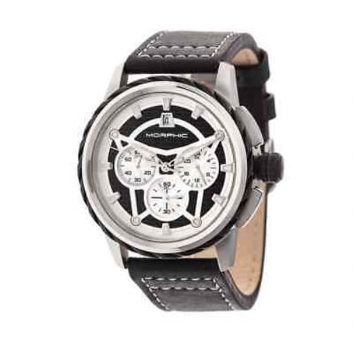 Morphic M61 Series Chronograph Black Dial Men`s Watch 6101