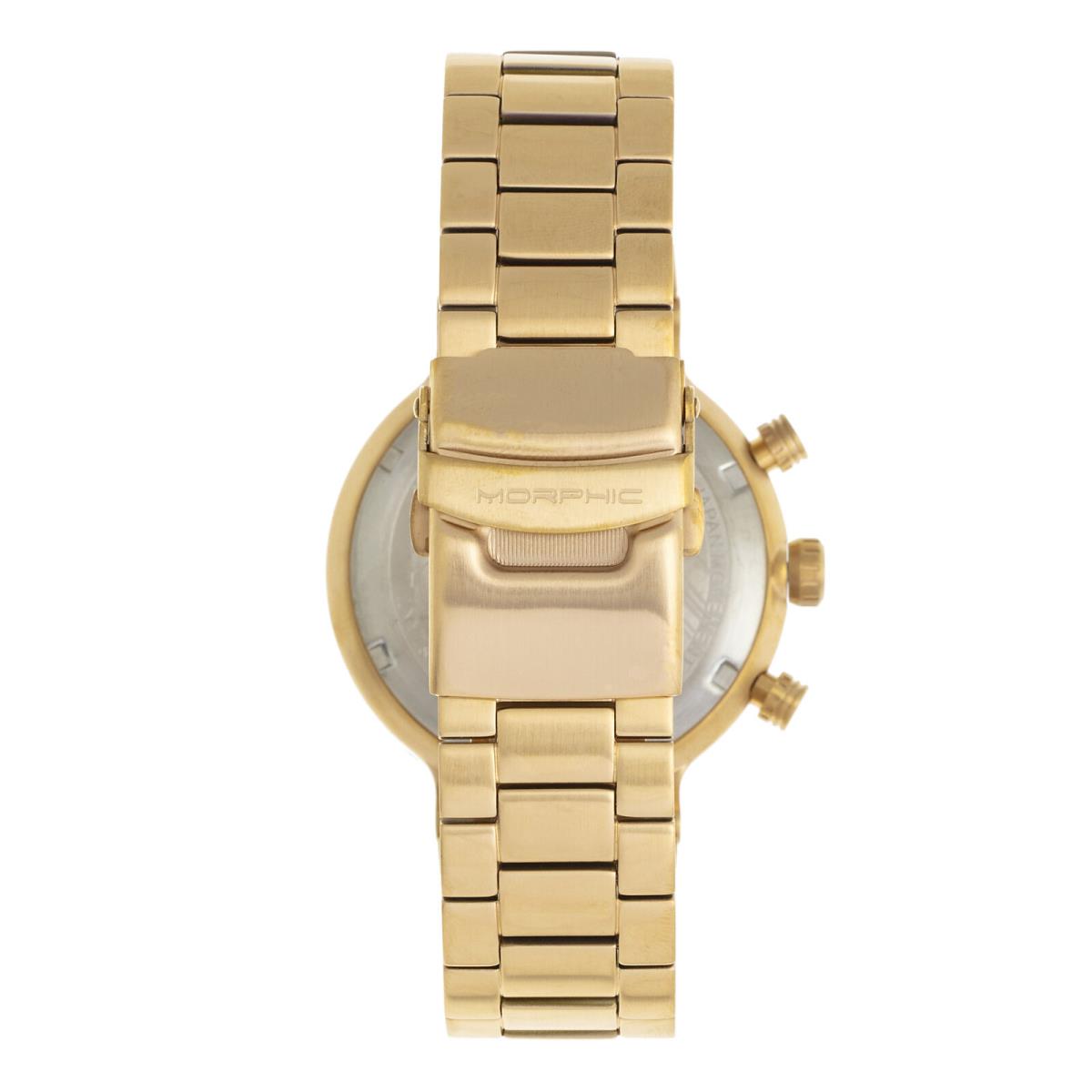 Morphic M78 Series Chronograph Bracelet Watch - Gold/black