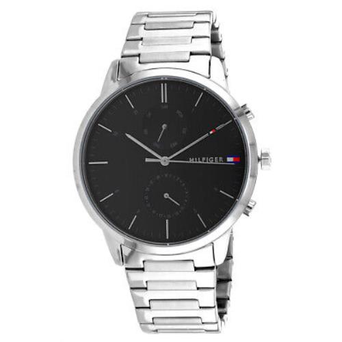 Tommy Hilfiger Men`s Classic Black Dial Watch - 1710407
