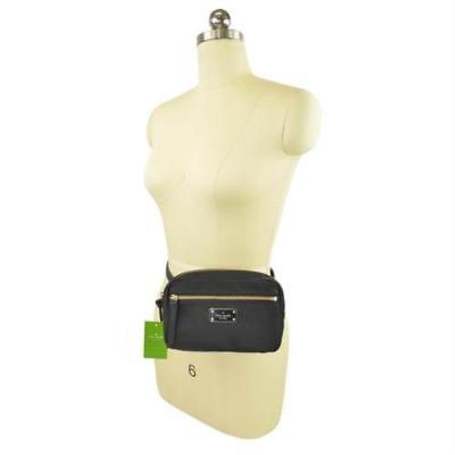 Kate Spade Wilson Road Belt Fanny Pack WKRU5283 Black Nylon Weekend/travel Bag