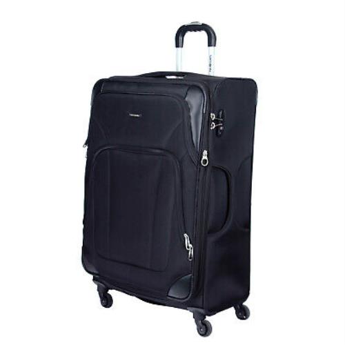 Samsonite Dakar-lite 330009028 Black Large Carry On Polyester 4 Wheels Luggage