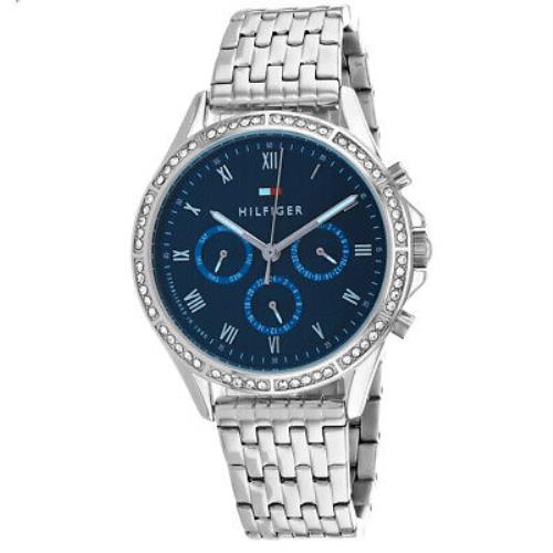 Tommy Hilfiger Women`s Ari Blue Dial Watch - 1782141
