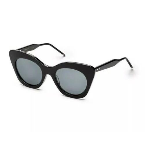 Thom Browne TB 508 A-blk AF Women Sunglasses Black Dark Grey-ar 52mm