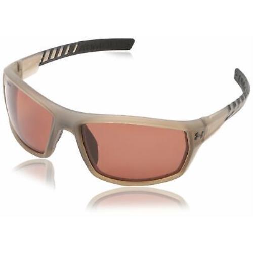 Under Armour Ranger Brown Polarized Sport Sunglasses Ansi Z87.1 Impact Resistant