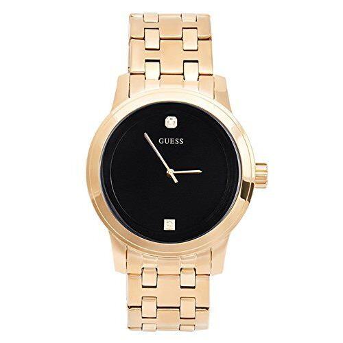 Antibiotics projector son Guess Gold Tone Black Dial Diamond Stainless Steel Bracelet WATCH-U11576G3  - Guess watch - 091661457913 | Fash Brands
