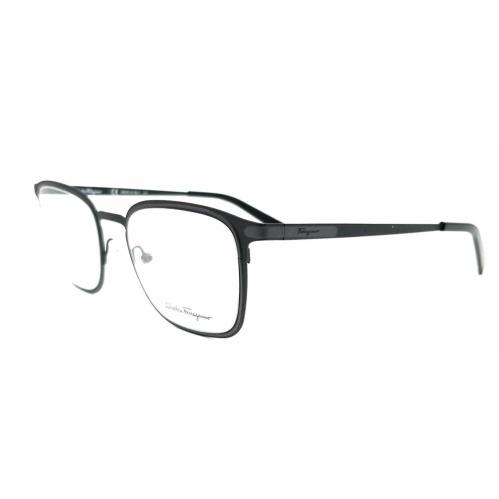 Salvatore Ferragamo Eyeglasses SF2172 002 Silver Frames 52MM Rx-able ST