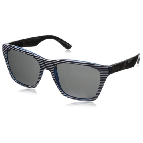 Vonzipper Booker Sunglasses White Stripe Blue/grey 56mm