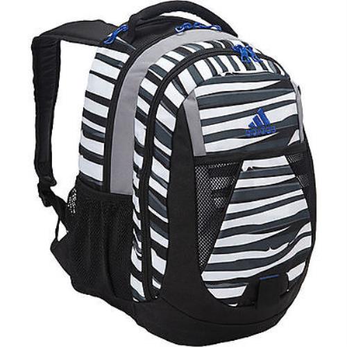 Adidas Dillon Print Backpack Parastripe White/power Blue 5133124 Bag