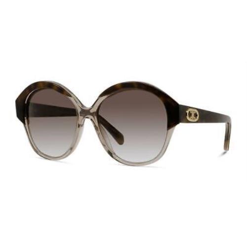 Celine CL40154I Sunglasses 49F Matte Dark Brown Gradient Brown