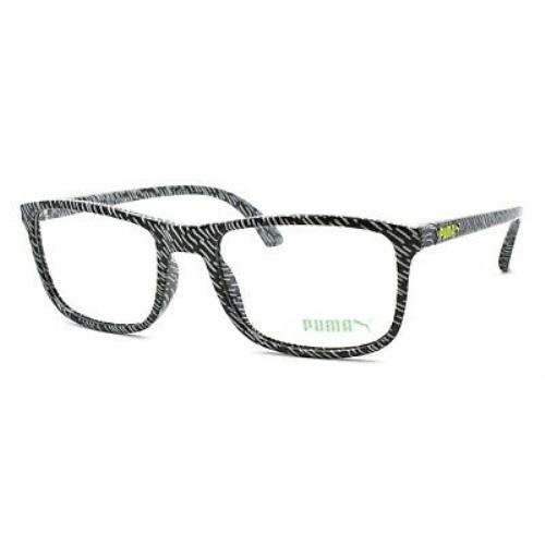 Puma PU0081O 001 Men`s Eyeglasses Frames 53-19-145 Black / Grey