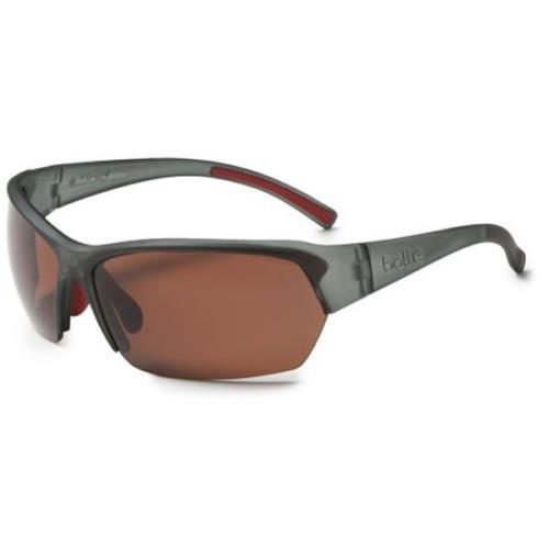 Bolle Motive 11597 Polarized Satin Crystal Gray Sport Sunglasses Thermo Grip