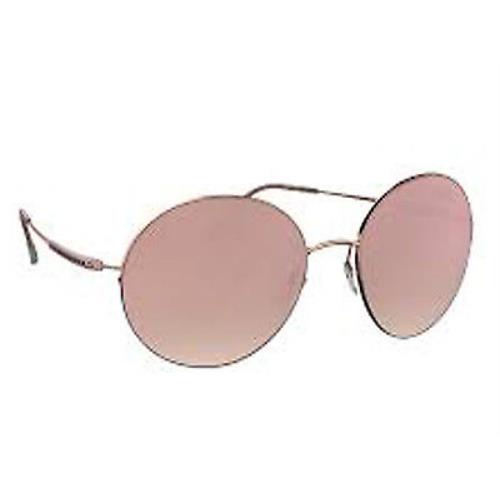 Silhouette Aviator Sunglasses Adventurer Shiny Matte Rose Gold 8685-6250