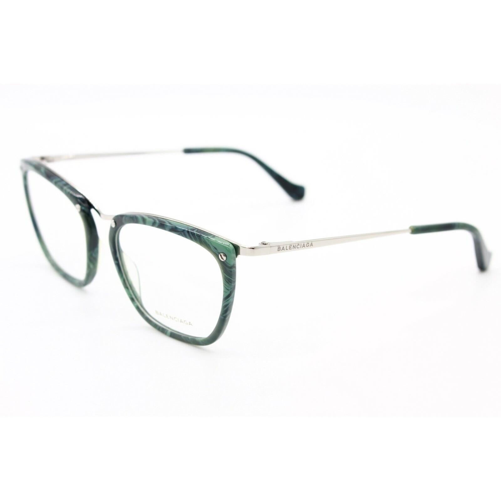 Balenciaga BA 5047 098 Green Frame RX Eyeglasses BA5047 51-17