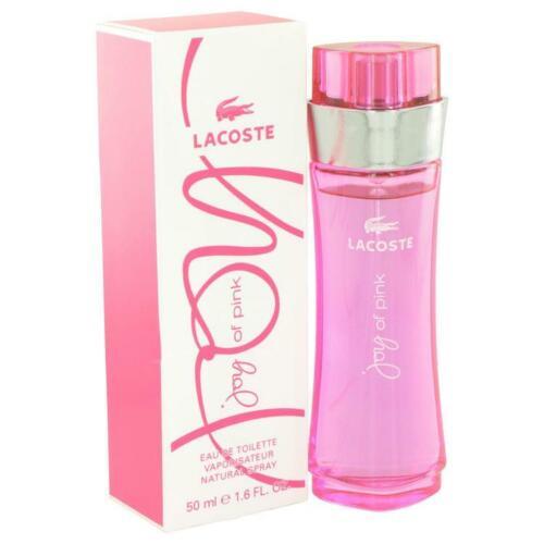 Perfume Joy Of Pink by Lacoste Eau De Toilette Spray 1.7 oz For Women