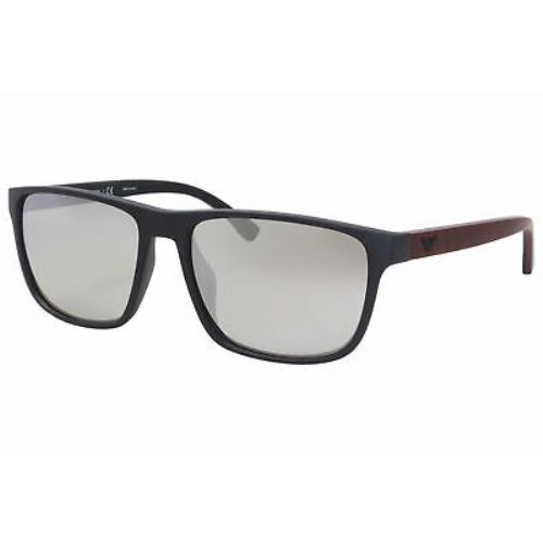 emporio armani sunglasses black and red