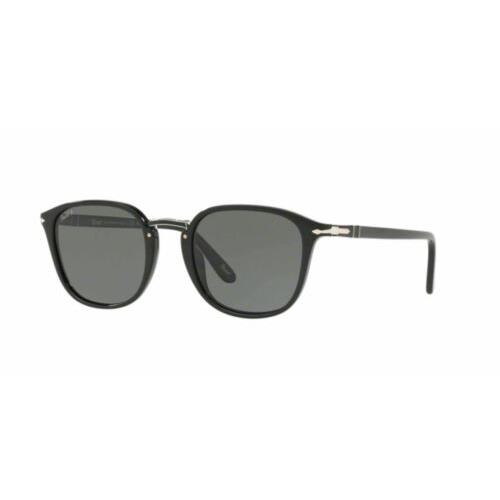 Persol 0PO 3186 S 95/58 Black Polarized Sunglasses