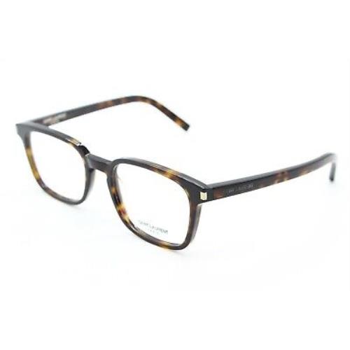 Saint Laurent SL 7 002 Havana Frames RX Eyeglasses SL7 51-20