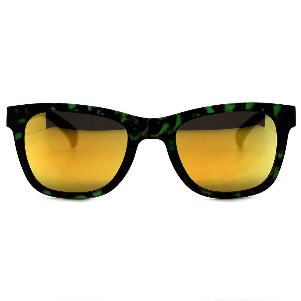 Adidas Originals Green Tortoise/gold Square 2.0 Mirror Sunglasses -sale