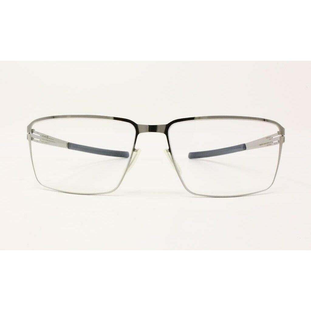 ic Berlin Jens K. Eyeglasses Chrome/grey/rx-clear/flex 55mm