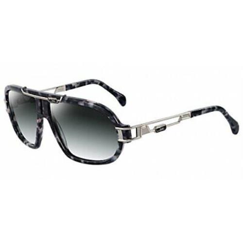 Mens Cazal MOD.8018 Col. 002 Black Silver Sunglasses 64mm