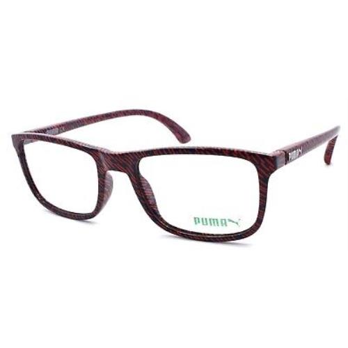 Puma PU0081O 003 Men`s Eyeglasses Frames 53-19-145 Blue / Red
