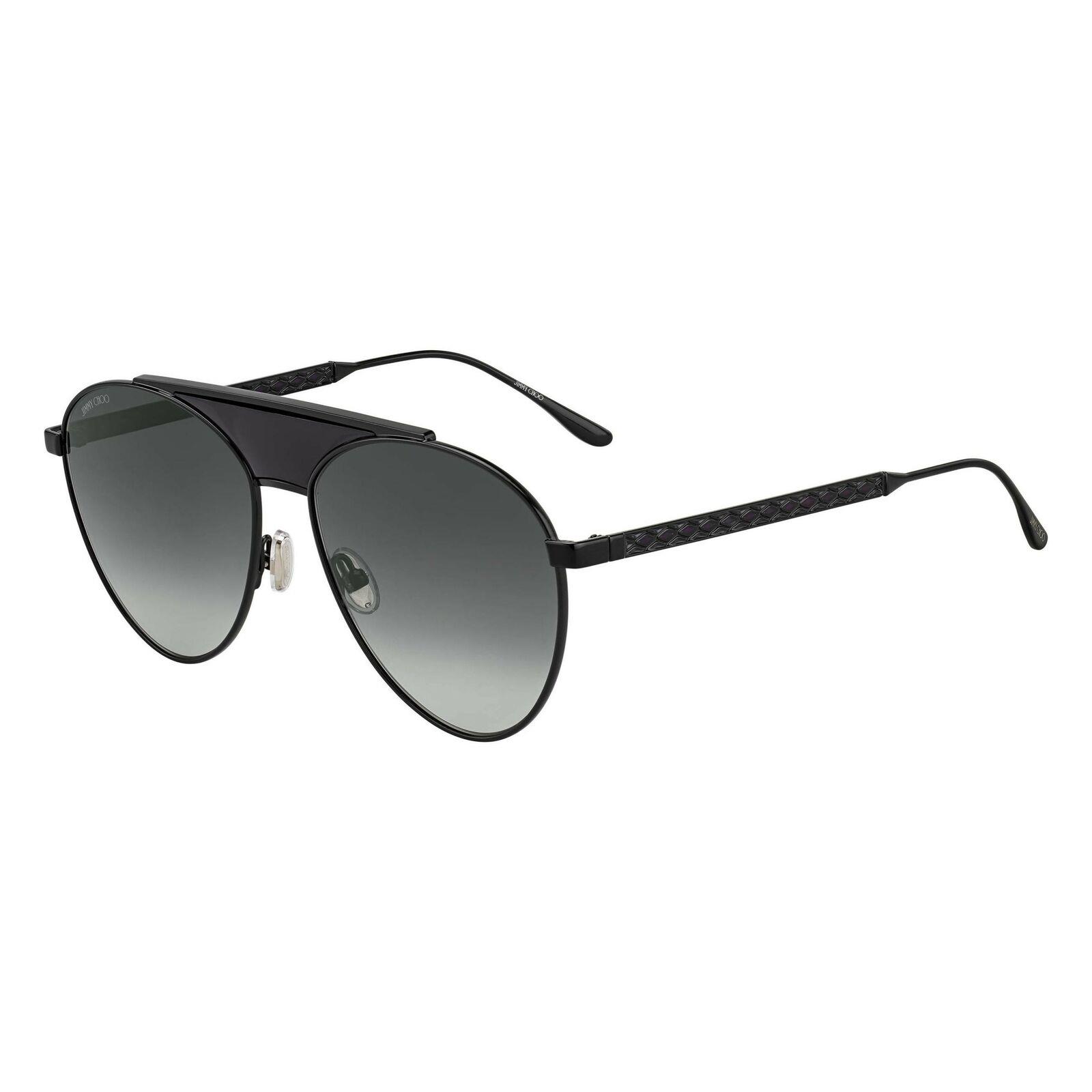 Jimmy Choo Ave/s 807 90 Black Sunglasses