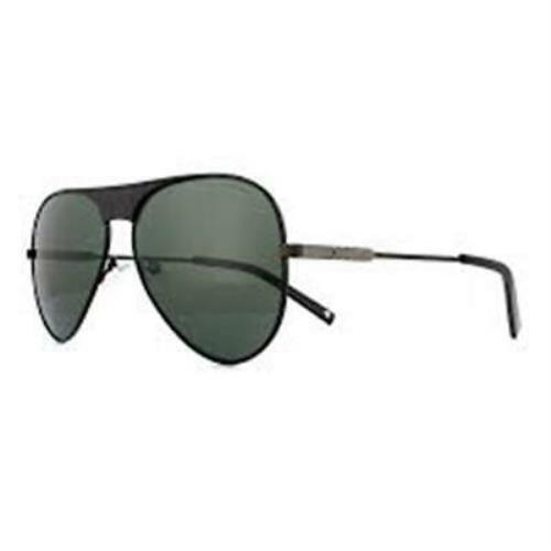 Polaroid PLD2067SX- 807UC Black Metal Frame Grey Green Lense Men`s Sunglasses