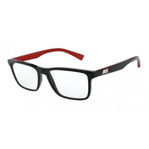 Armani Exchange 3067F Eyeglasses 8158 Black