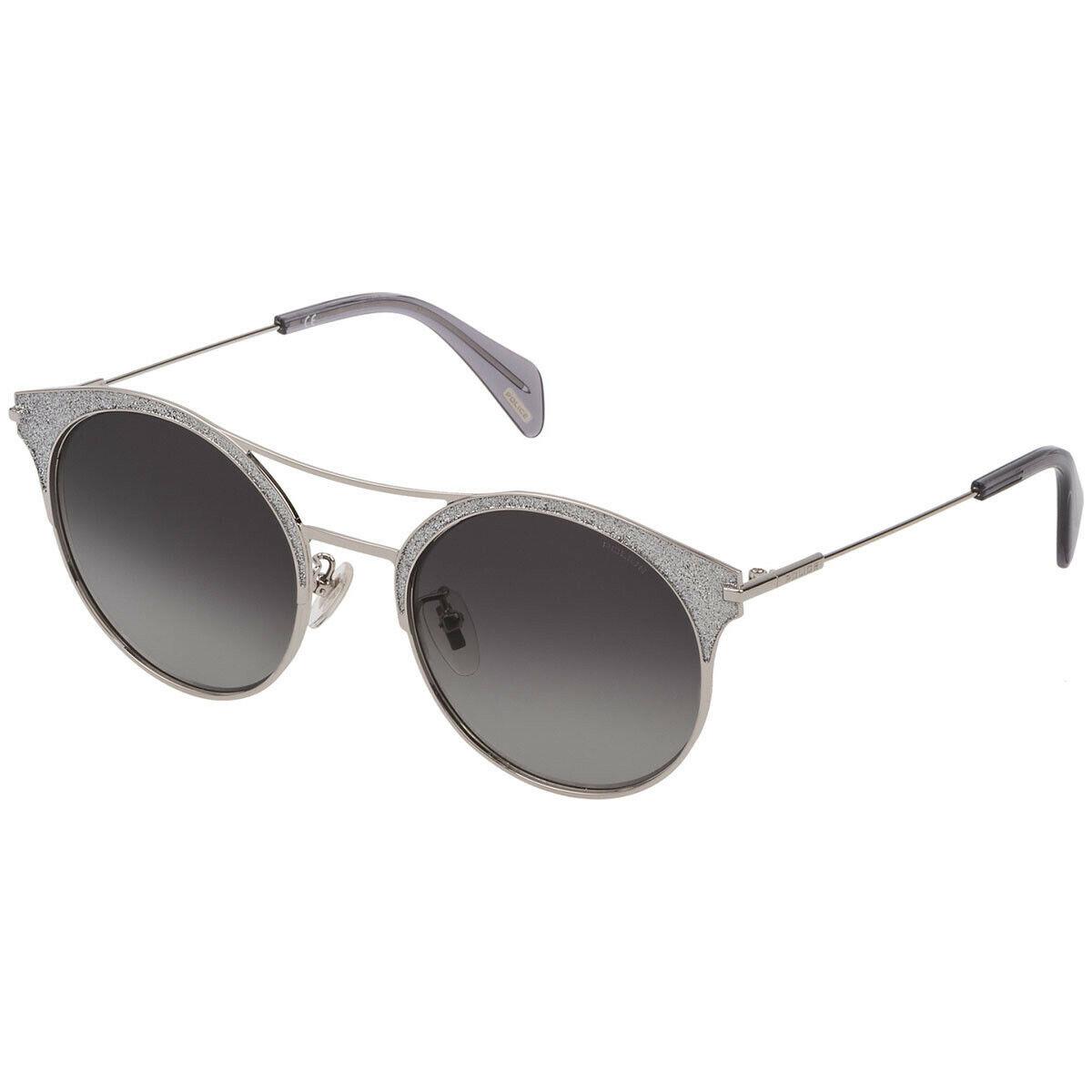 Police Sunglasses SPL500E H57X Goldeneye 7 Silver/ Smoke Gradient 53 mm