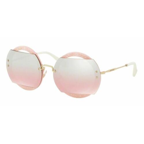 Miu Miu 0MU 06 SS AR03B0 Pink Sunglasses