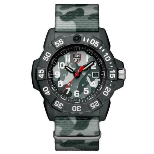 Luminox 3507.PH Men`s Navy Seal 3500 Swiss Grey Strap Dive Watch