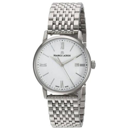 Maurice Lacroix EL1094-SS002-110-1 Women`s Eliros White Quartz Watch