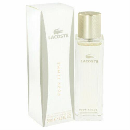 Lacoste Pour Femme by Lacoste 1.6 oz Edp Spray Perfume For Women