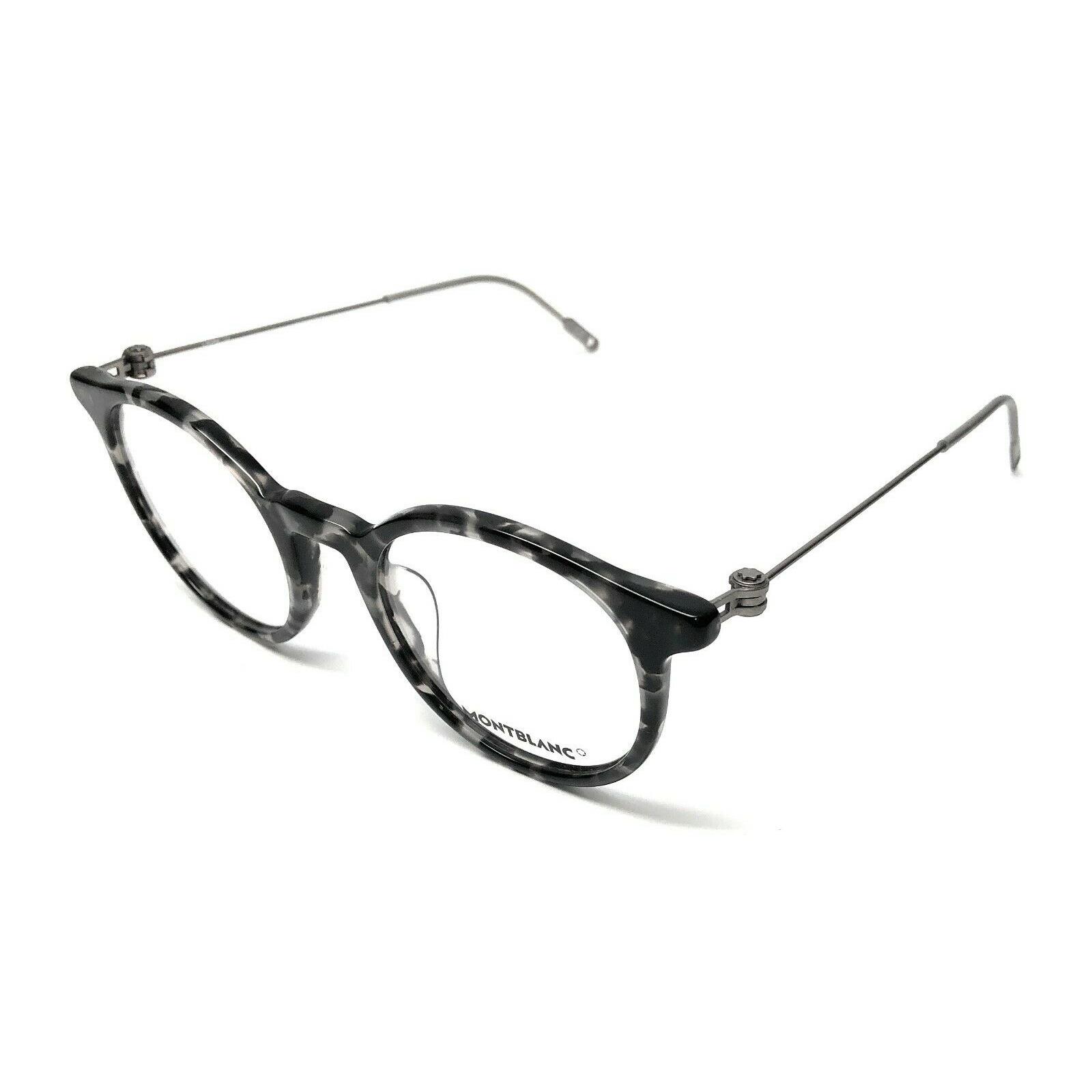 Montblanc Mont Blanc MB0004O 003 Havana Men`s Eyeglasses Frame 56-19-A7