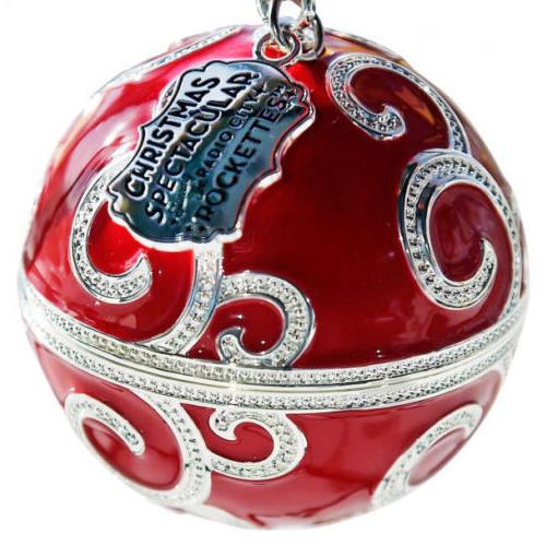 Pandora Christmas 2017 Radio City Rockettes Exclusive Red Tree Ornament NO Charm