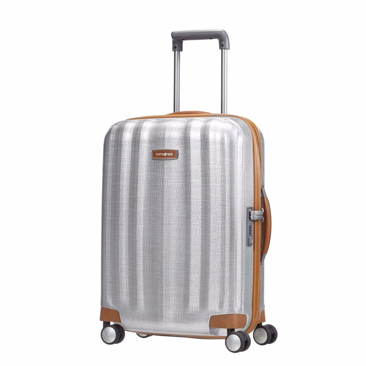 Samsonite Lite Cube 20 Aluminum Carry on Luggage 4-wheeled 80473-1004
