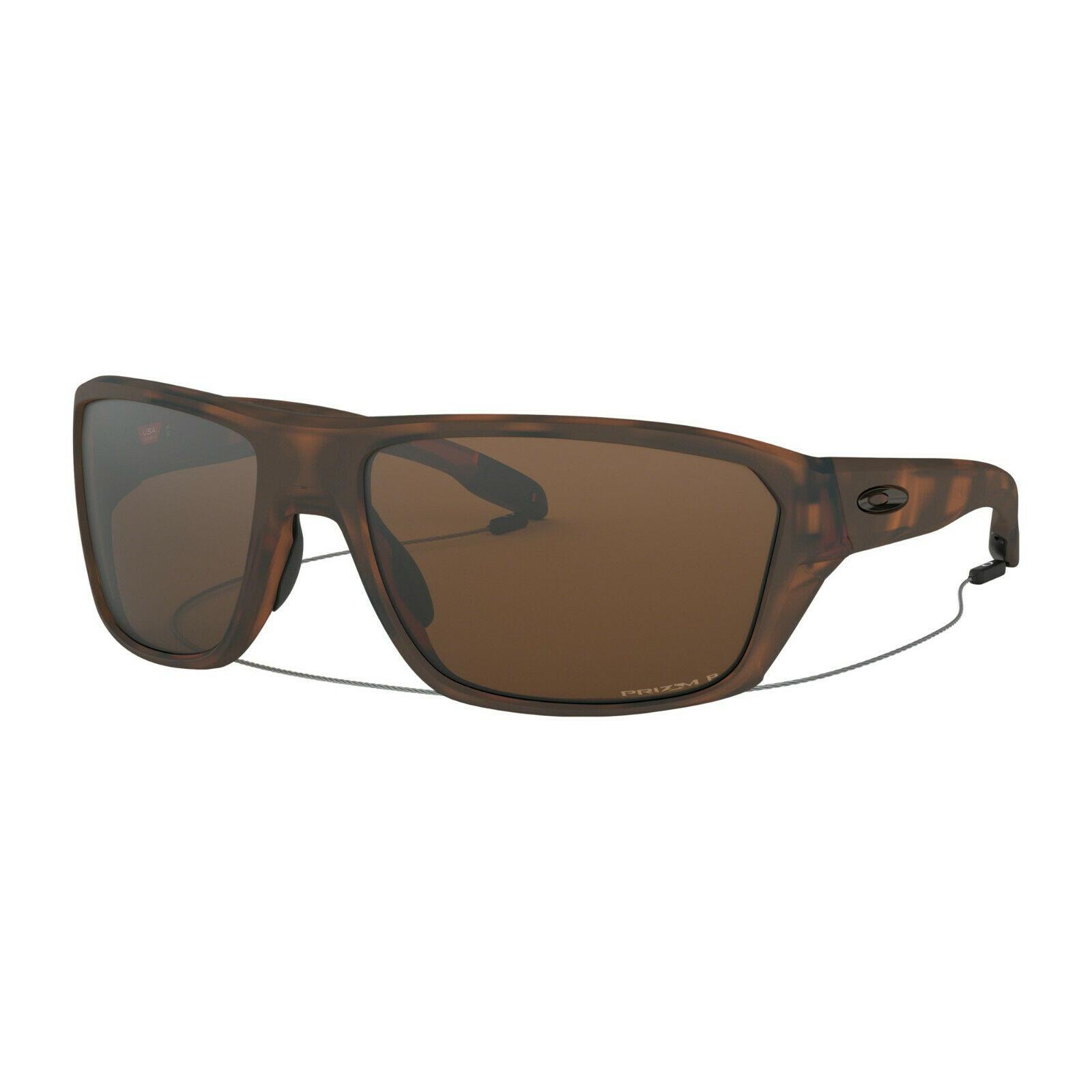 Oakley Split Shot Sunglasses - Matte Tortoise w/ Prizm Tungsten Polarized