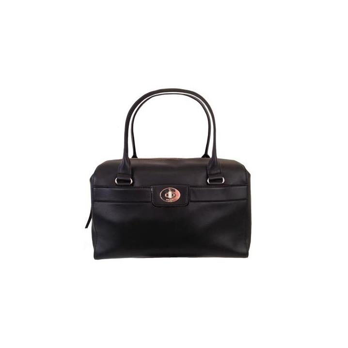 Kate Spade Hampton Road Colette Satchel Black Leather Travel Bag Shoulder Bag
