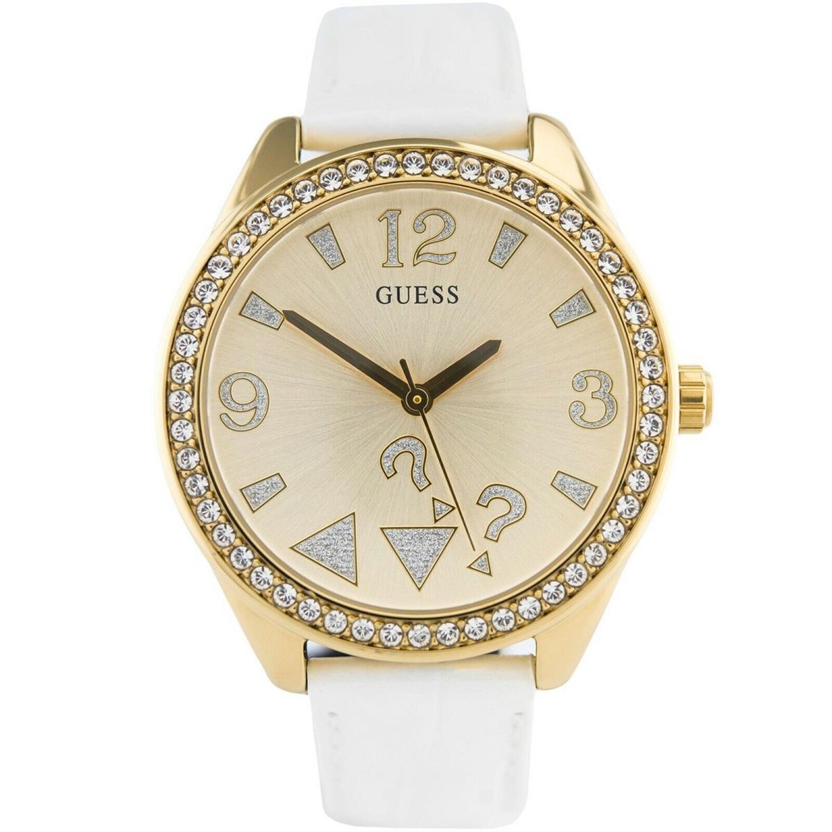 Guess W0402L1 Ladies Casual Crystal Accented Bezel