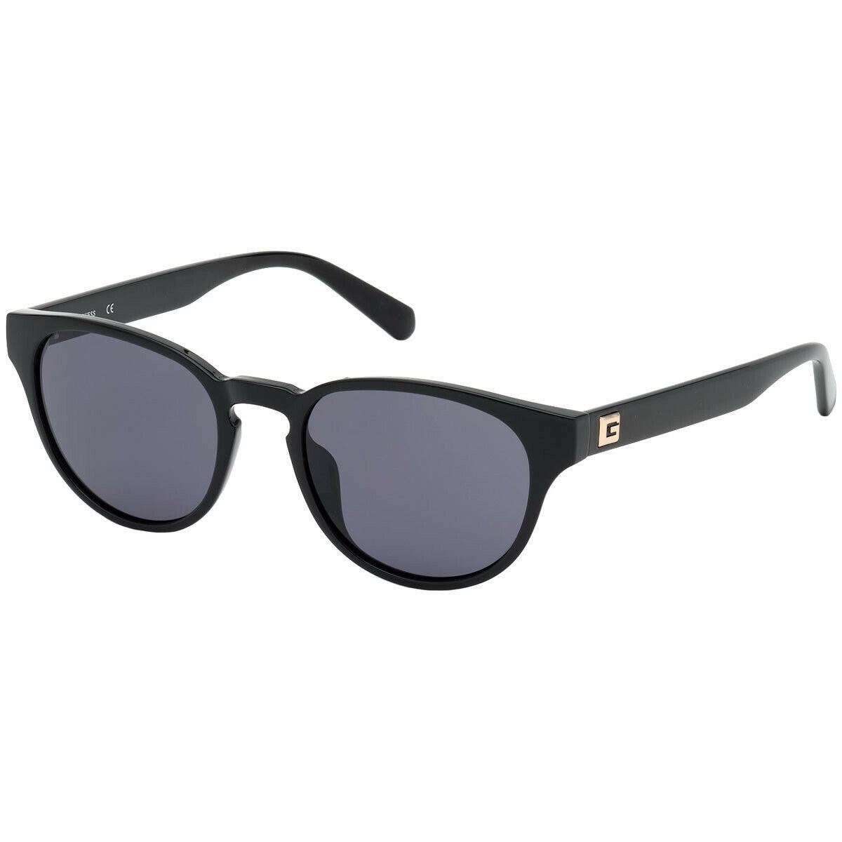 Guess Men Sunglasses GU697001A51 Shiny Black Frame / Grey Lenses