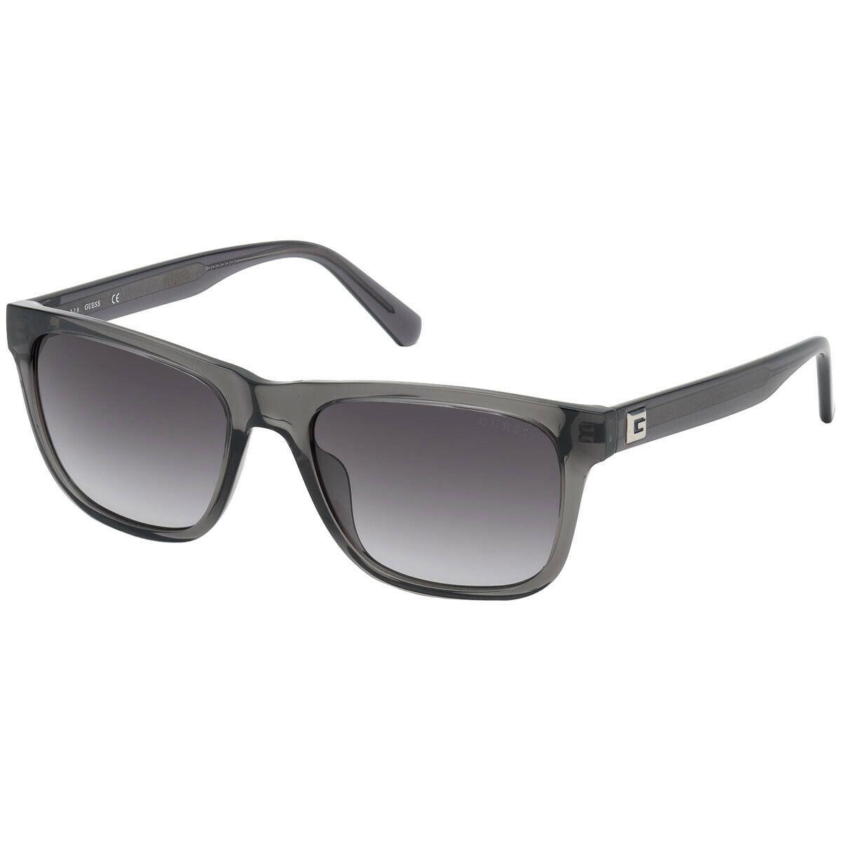 Guess Men Sunglasses GU697120B55 Grey Frame / Smoke Gradient Lenses