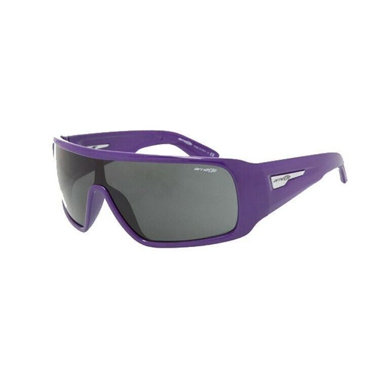 Arnette Barn Burner Italian Sunglasses AN4133 2028/87 Violet Frame Grey Lens