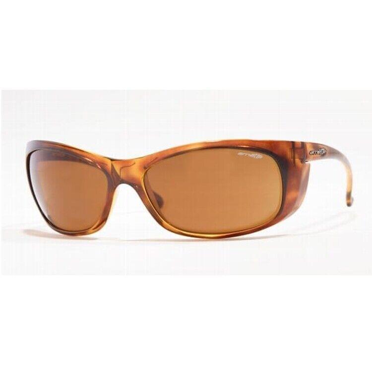 Arnette Italian Sunglasses 4083 398/73 Glossy Light Brown Tortoise w/ Brown Lens