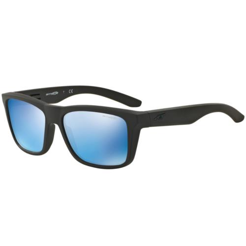Arnette Syndrome 4217 - 01/55 Sunglasses Matte Black / Blue 57mm