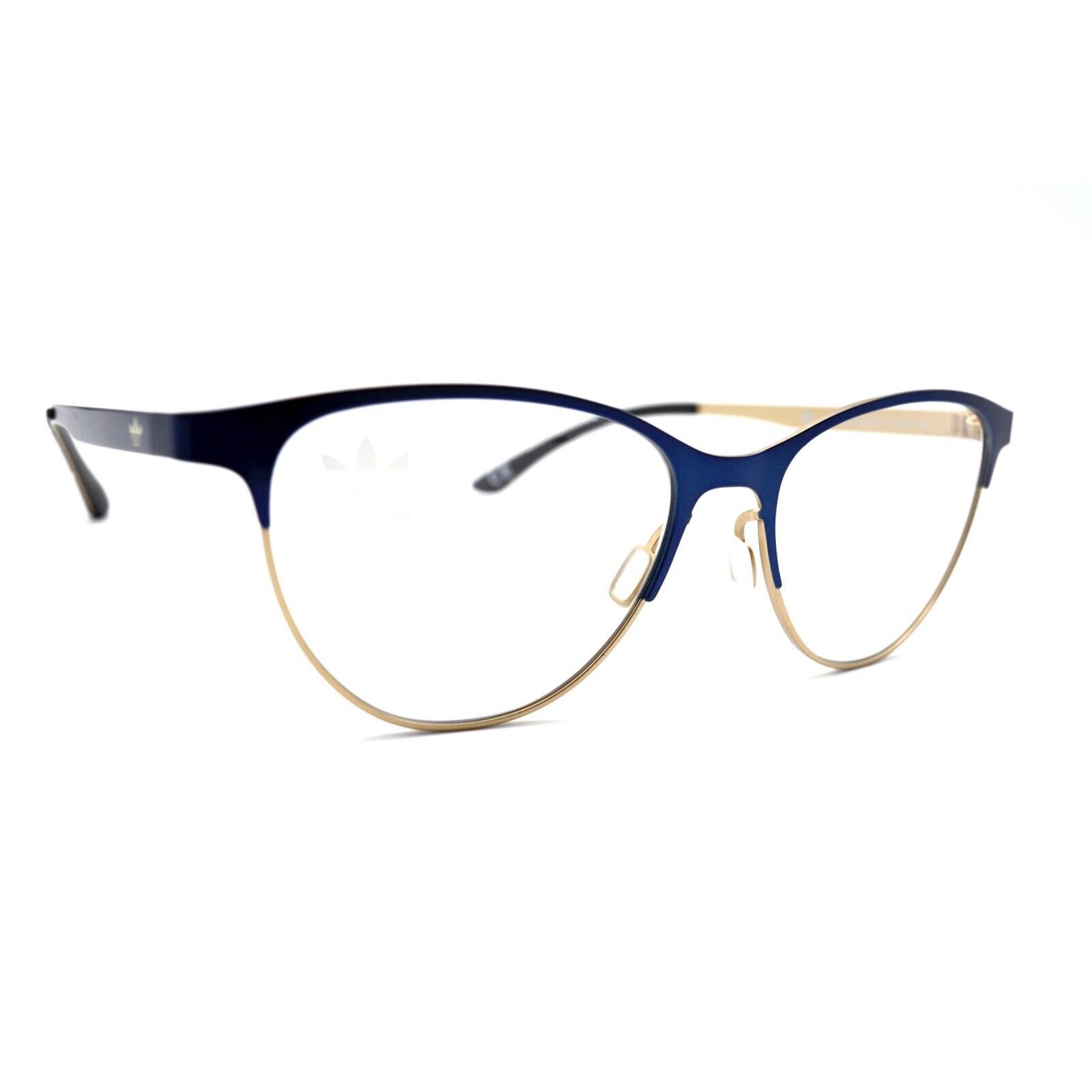 Adidas AOM002O.028.120 Blue Gold Eyeglasses Frames RX 52-16 12