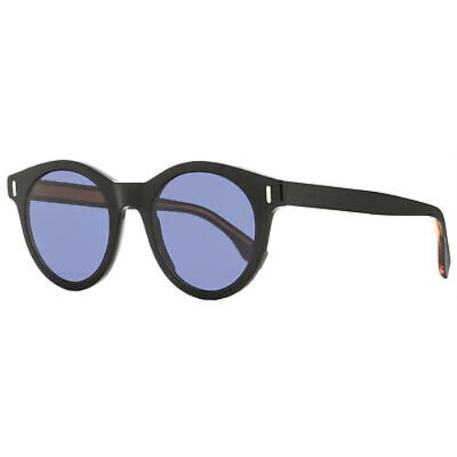 Fendi Oval Sunglasses FFM0041S 807KU Black 50mm 41